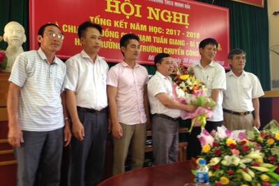 Tổng kết năm học trường THCS Minh Hải